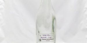 Clip Square Glass Bottle