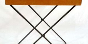 Wooden Top Folding Side Tray Table