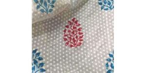 Dabu Cotton Printed Sarees