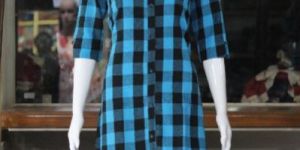 Casual Checked Kurtis for Women