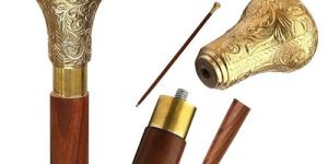 Round Head Walking Stick