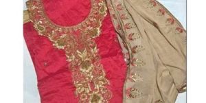 Unstitched Designer Cotton Suit