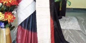 Tassar Ghicha 3D Sarees