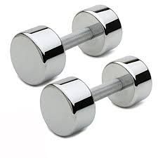 Solid Steel Dumbbells