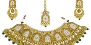 NS-843 Kundan Bridal Necklace Set