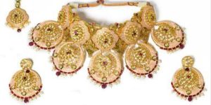 NS-855 Kundan Bridal Necklace Set