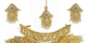NS-859 Kundan Bridal Necklace Set