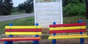 Designer Garden Bench