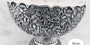 Silver Fruit Bowl