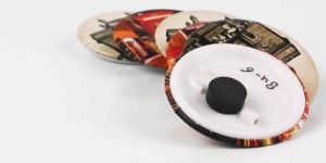 Printed Magnetic Badge