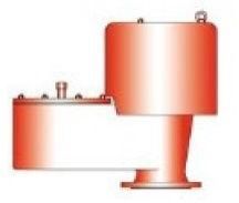 End of Line Pressure and Vacuum Relief Valve
