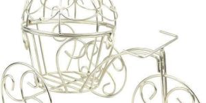 Iron Cycle Rickshaw Basket