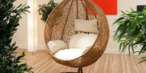 Wicker Patio Swing
