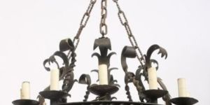 Wrought Iron Chandelier