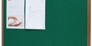 Wooden Green Pin up Board