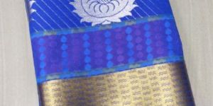 Multicolor Woven Silk Saree