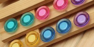Transparent Magnet Button