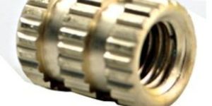 Brass Three Knurling Insert