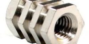 Nickel Plated Brass Hex Molding Insert