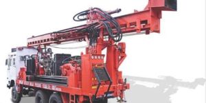 Trolley Mounted DTH Cum Rotary Drilling Rig