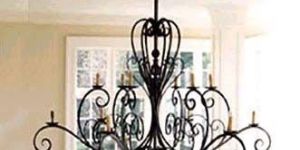 Wrought Iron Chandelier