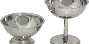 Silver Plated Ice Cream Cup