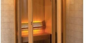 Round Sauna Room
