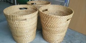 Natural Rattan Basekt