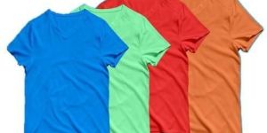 cotton plain t-shirts
