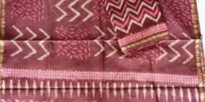 Ladies Chanderi Silk Suit