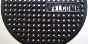 Rubber Welcome Mat