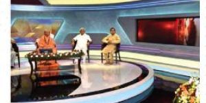 Broadcast Newsroom LED Display