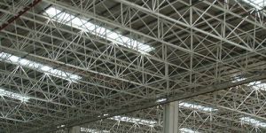 Mild Steel Prefab Space Roofing Truss Structure