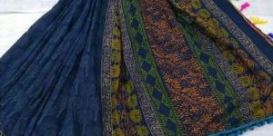 Jaipuri Cotton Printed Sarees
