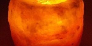 Himalayan Salt Candle Holder