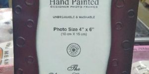 Hand Painted Photo Frame