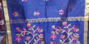 Silk Linen Saree