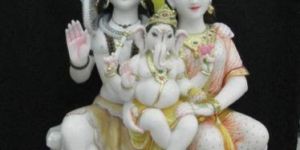 Marble Shiva Pariwar Statue