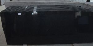 R Black Granite Stone