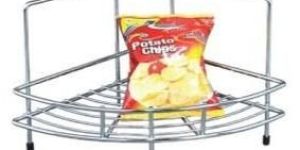 Stainless Steel Single Corner Basket