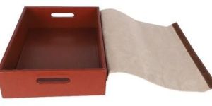 Leatherette Laundry Return Box