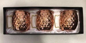 Hammered Copper Beer Mug