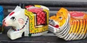 Hand Painted Candle Holder