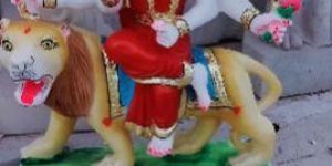 Durga Mata Marble Statue
