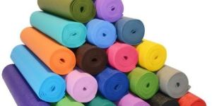 Solid Yoga Exercise Mats with Carrying Bag and Belt (182cm X 71cm X 8)