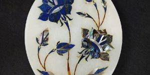 Oval Handcrafted Marble Boxes