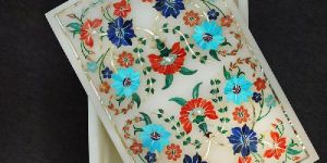 Rectangle Handcrafted Marble Boxes