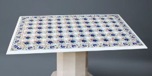 Square Handcrafted Marble Table Tops