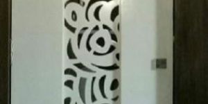 Corian White Door Work