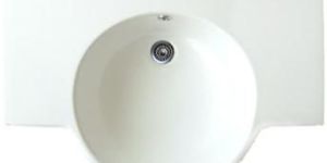 Round Solid Surface Sink
